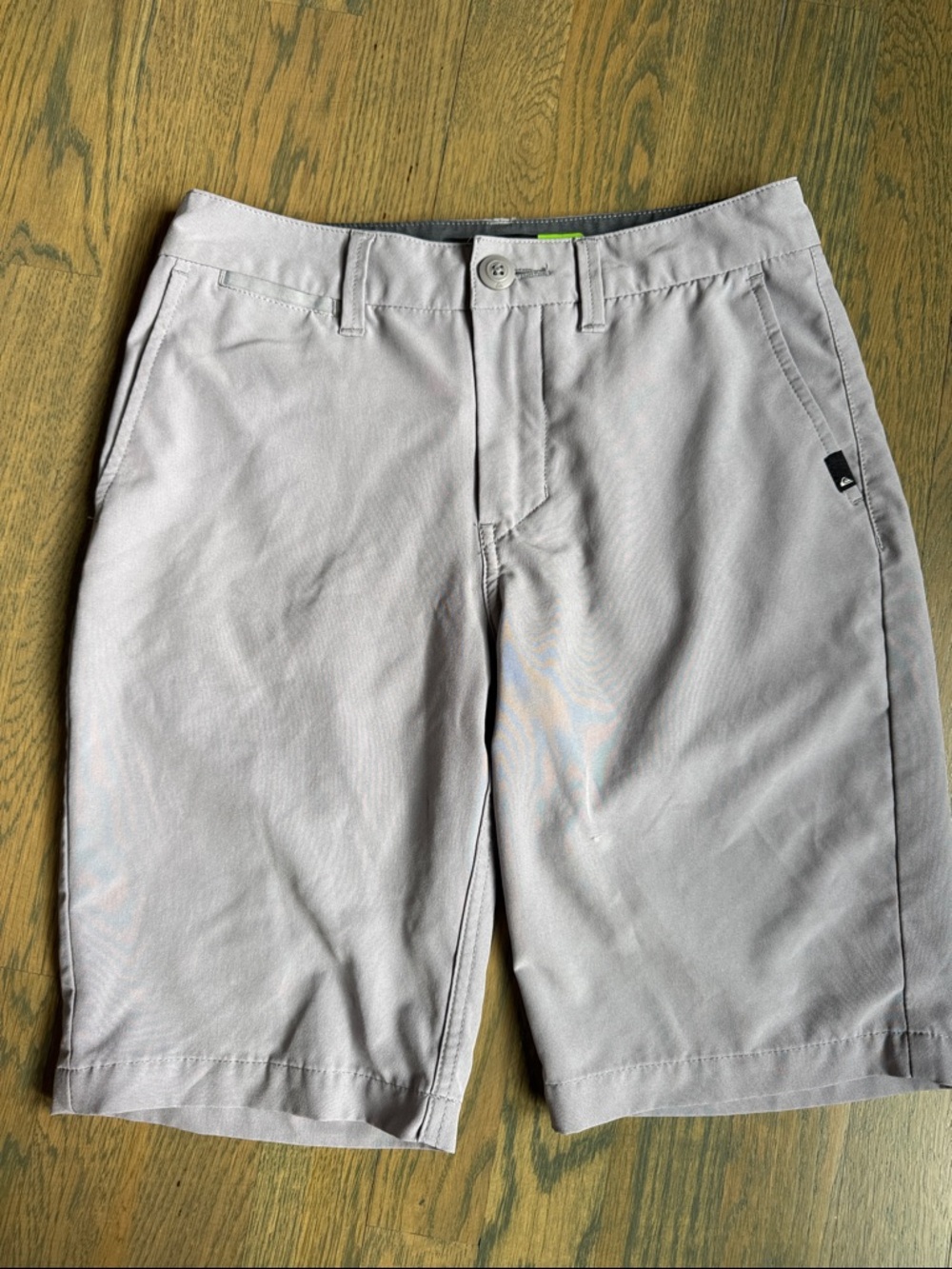 Quiksilver Boys Light Gray Casual Shorts